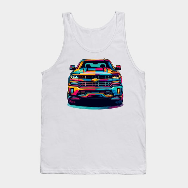 Chevy Silverado Tank Top by Vehicles-Art